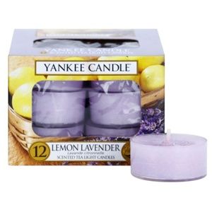 Yankee Candle Lemon Lavender čajová sviečka 12x9,8 g