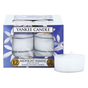 Yankee Candle Midnight Jasmine čajová sviečka 12 x 9.8 g