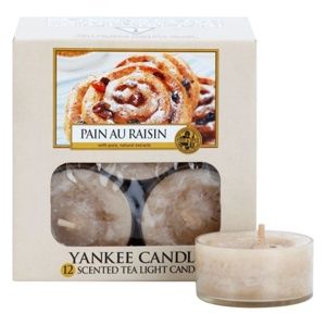 Yankee Candle Pain au Raisin čajová sviečka 12 x 9,8 g