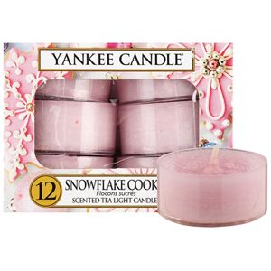 Yankee Candle Snowflake Cookie čajová sviečka 12 x 9.8 g
