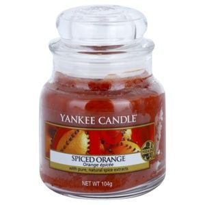 Yankee Candle Spiced Orange vonná sviečka 104 g