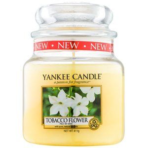Yankee Candle Tobacco Flower vonná sviečka 411 g Classic stredná