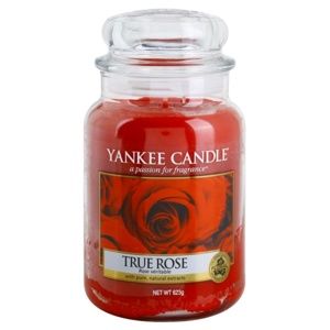 Yankee Candle True Rose vonná sviečka Classic veľká 623 g