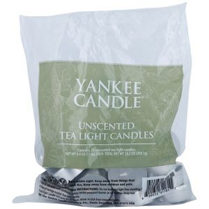 Yankee Candle Unscented čajová sviečka 25 ks
