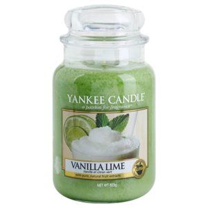 Yankee Candle Vanilla Lime vonná sviečka Classic stredná 623 g