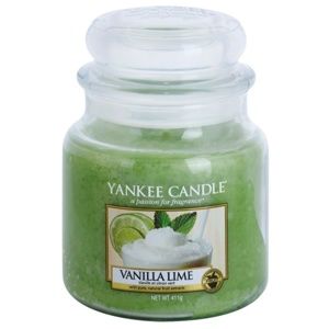 Yankee Candle Vanilla Lime vonná sviečka Classic stredná 411 g
