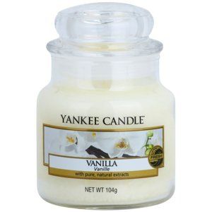 Yankee Candle Vanilla vonná sviečka 104 g