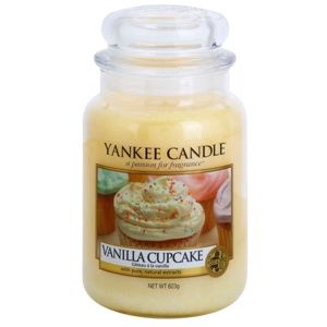 Yankee Candle Vanilla Cupcake vonná sviečka Classic stredná 623 g