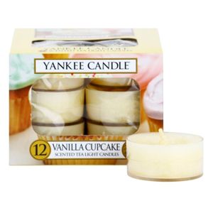 Yankee Candle Vanilla Cupcake čajová sviečka 12x9,8 g
