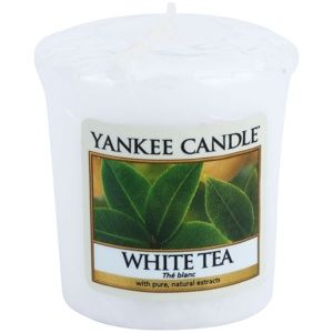 Yankee Candle White Tea votívna sviečka 49 g