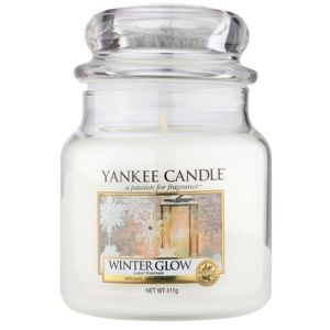 Yankee Candle Winter Glow vonná sviečka Classic stredná 411 g