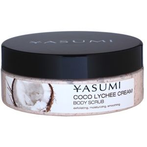 Yasumi Body Care Coco Lychee Cream zjemňujúci telový peeling