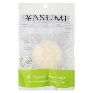 Yasumi Konjak Pearl jemná umývacia hubka pre všetky typy pleti vrátane citlivej veľkosť S